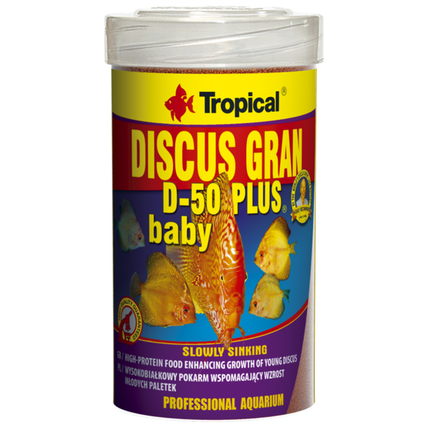 Tropical Discus Gran D-50 Plus Baby Mini-Granulat 100ml