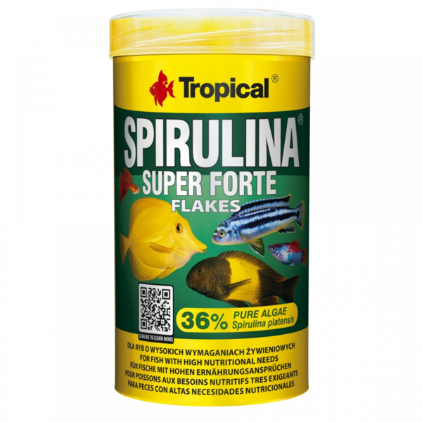 Tropical Super Spirulina Forte 36% Flockenfutter