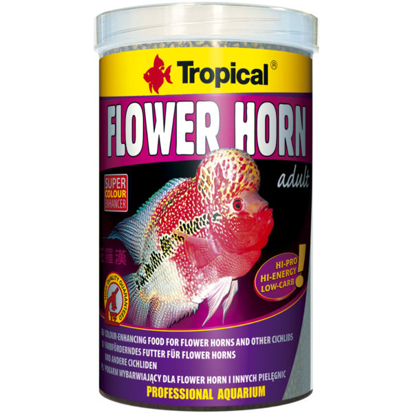 Tropical Flower Horn Adult Pellet 1L