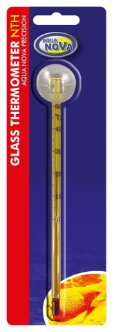 AquaNova Thermometer lang Glas