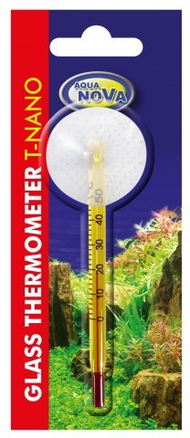 AquaNova Thermometer kurz Glas