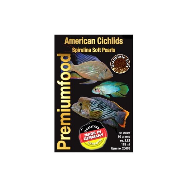Discusfood American Cichlids Spirulina Soft Perls