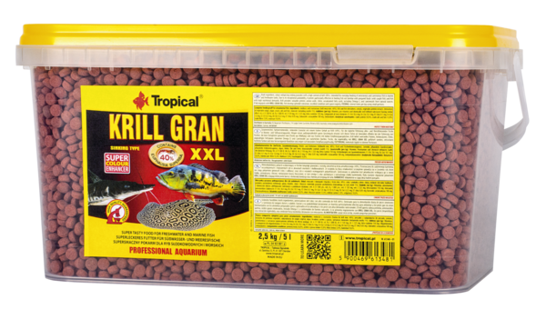 Tropical Krill Gran XXL 5 Liter 2,5Kg