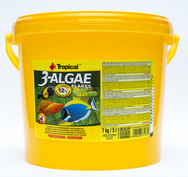 Tropical 3-Algae Flakes 5L 1kg