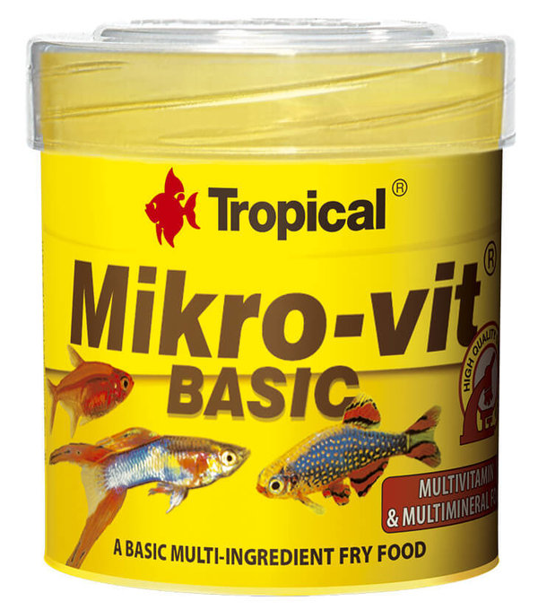 Tropical Mikrovit Basic Staubfutter 50ml 32g