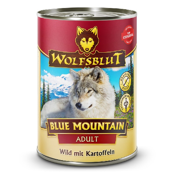 Wolfsblut Adult Blue Mountain - Wild mit Kartoffeln 6 x 395 g