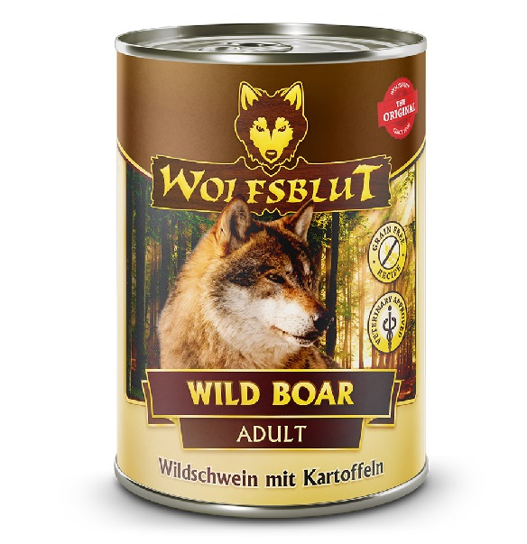 Wolfsblut Adult Wild Boar - Wildschwein mit Kartoffeln 6 x 395 g