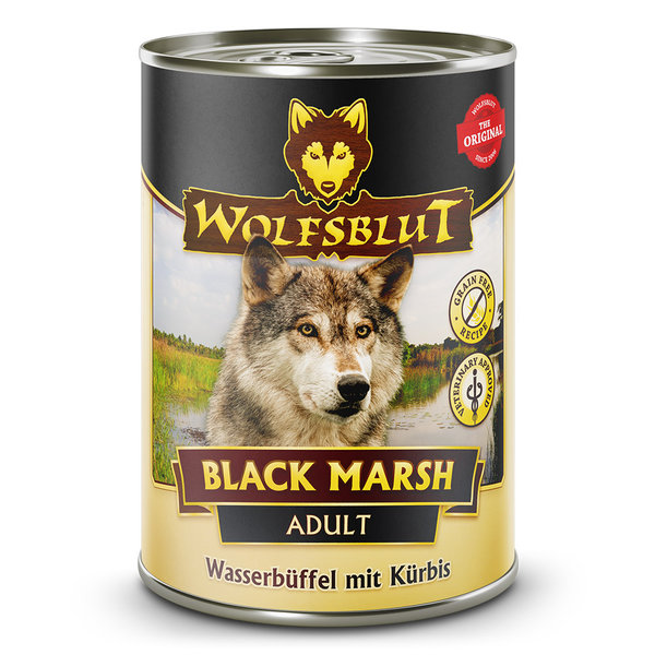 Wolfsblut Adult Black Marsh - Wasserbüffel mit Kürbis 6 x 395g