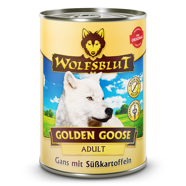 Wolfsblut Adult Golden Goose - Gans mit Süßkartoffeln 6x 395g