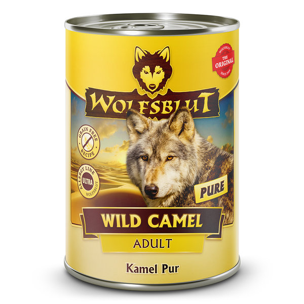Wolfsblut Adult Wild Camel Pure - Kamel Pur 6 x 395g