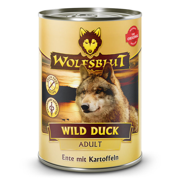 Wolfsblut Adult Wild Duck - Ente mit Kartoffeln 6 x 395g