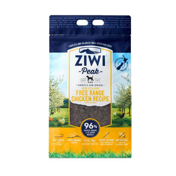 Ziwi Air Dried Dog Food Free Range Chicken