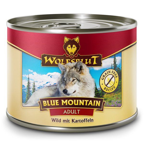 Wolfsblut Adult Blue Mountain - Wild mit Kartoffeln 6 x 200 g