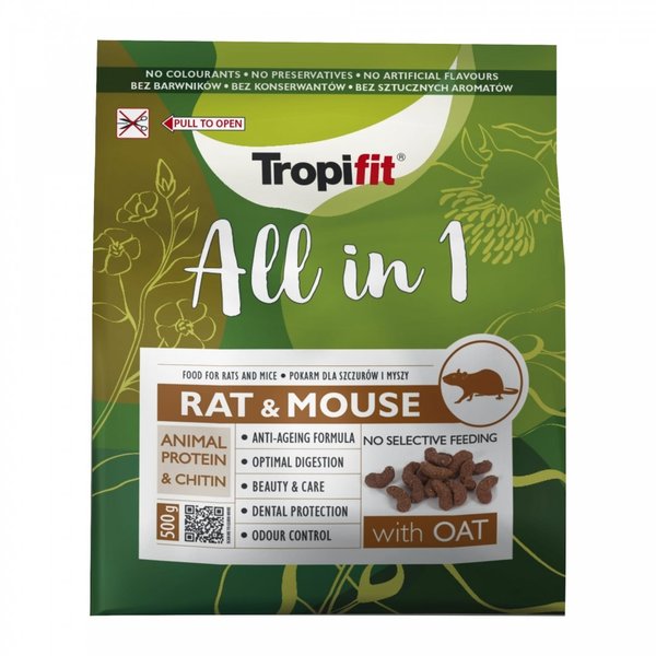 Tropifit ALL IN 1 Rat & Mouse Ratte & Maus 500g