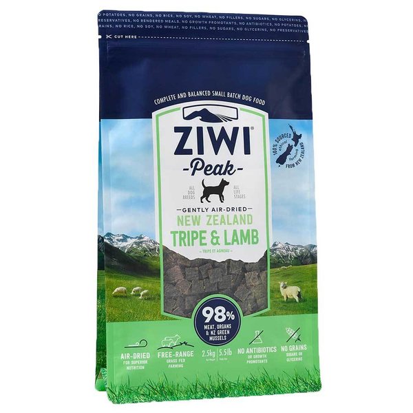 Ziwi Air Dried Dog Food Tripe and Lamb
