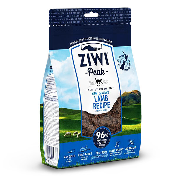 Ziwi Air Dried Cat Food Lamb 400g