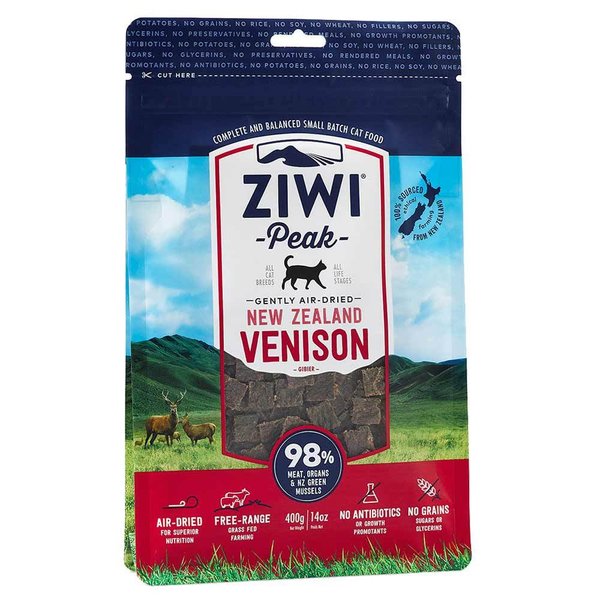 Ziwi Air Dried Cat Food Venison 400g