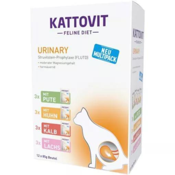 Kattovit PB Feline Diet Urinary Multipack 12x 85g