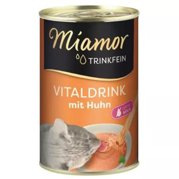 Miamor Trinkfein Vitaldrink mit Huhn 24x 135ml