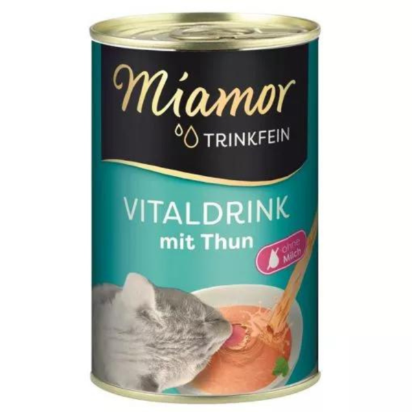Miamor Trinkfein Vitaldrink mit Thunfisch 24x 135ml