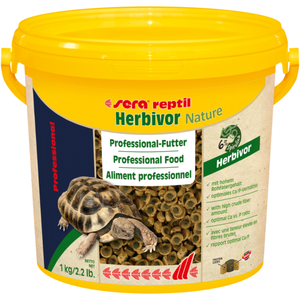 sera reptil Professional Herbivor Nature 3,8L 1,0kg