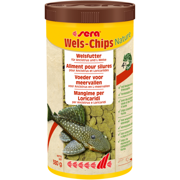 sera Wels-Chips Nature 1L 380g