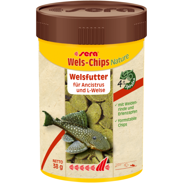 sera Wels-Chips Nature 100ml 38g