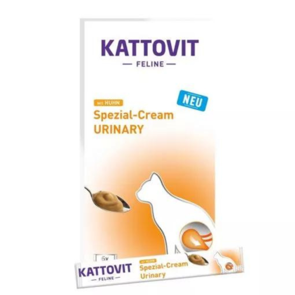 Kattovit Urinary mit Huhn Spezial-Cream 66x15g
